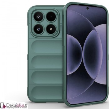 Magic Shield guminis dėklas - žalias (Xiaomi 17)